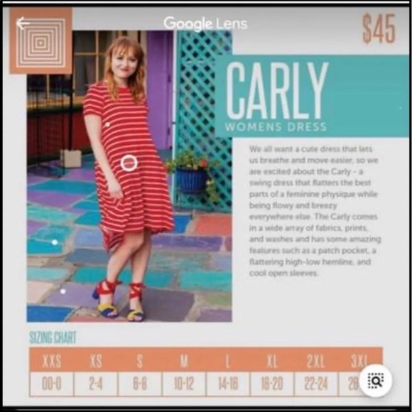 LulaRoe Carly - Picture 2 of 2